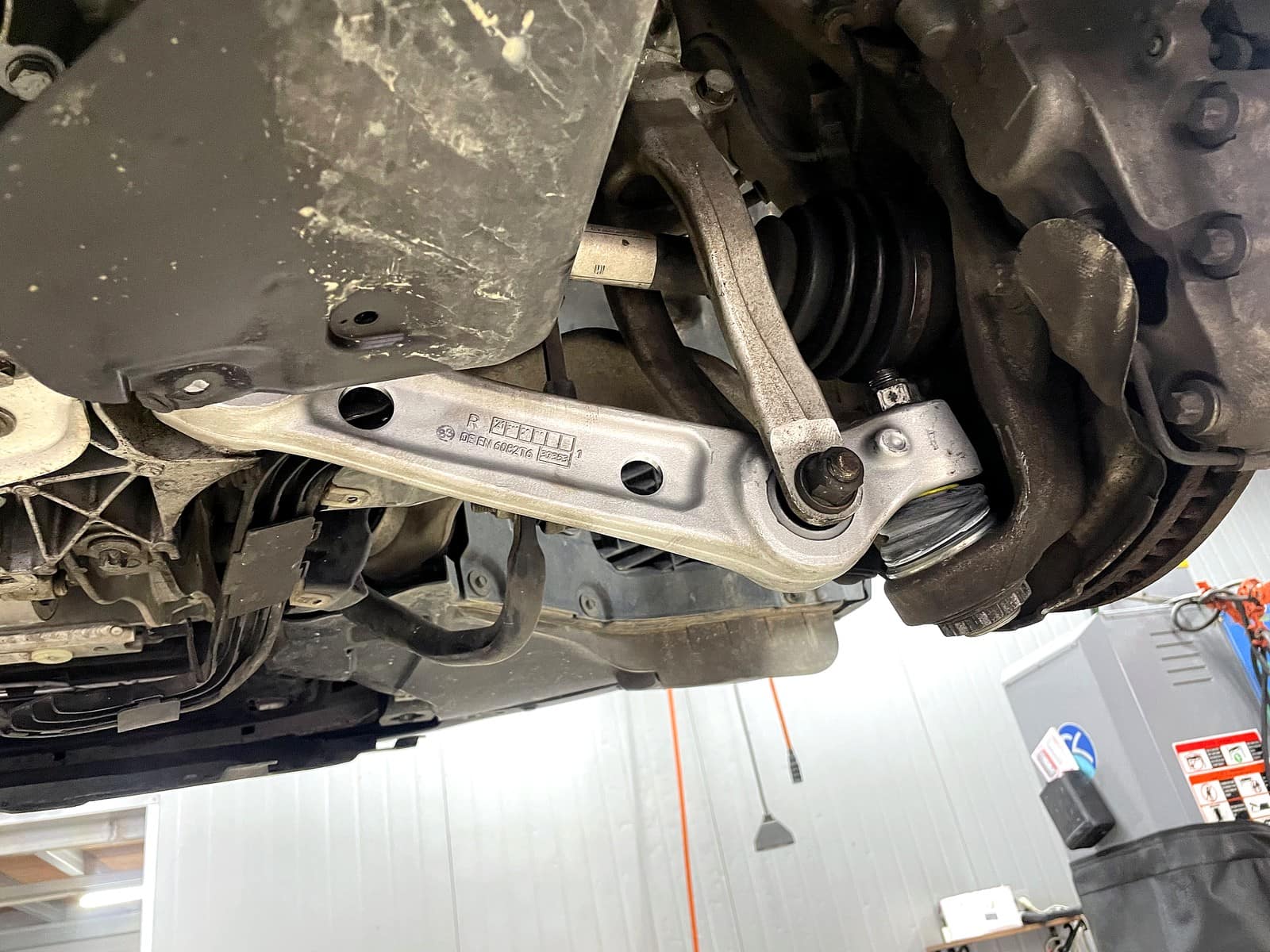 BMW 장착 완료 상태